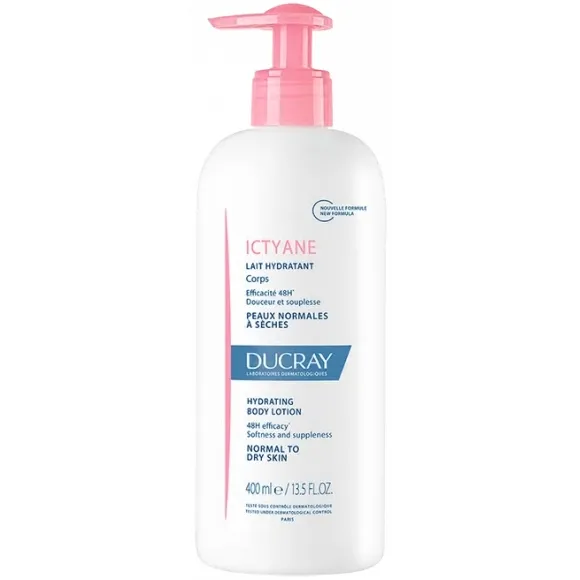 DUCRAY ICTYANE LAIT HYDR CORPS F/400ML