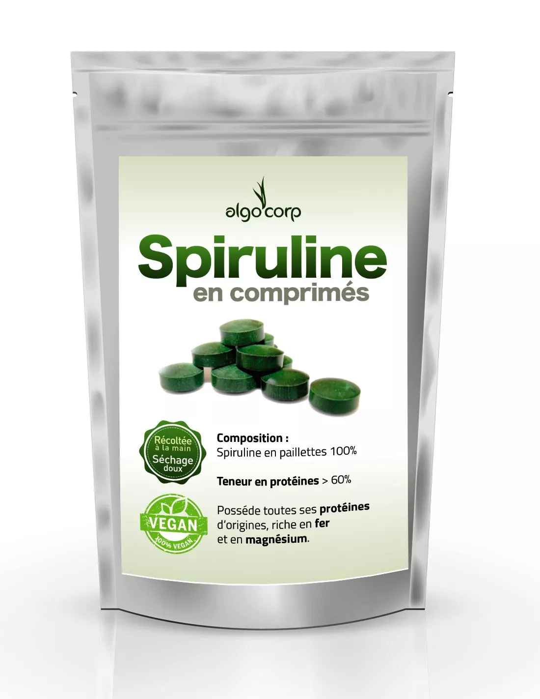 SPIRULINE 500MG B/20 CP DOUBOG