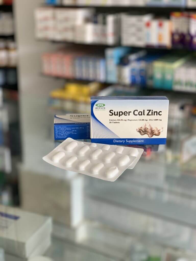 SUPER CALZINC CP B/20